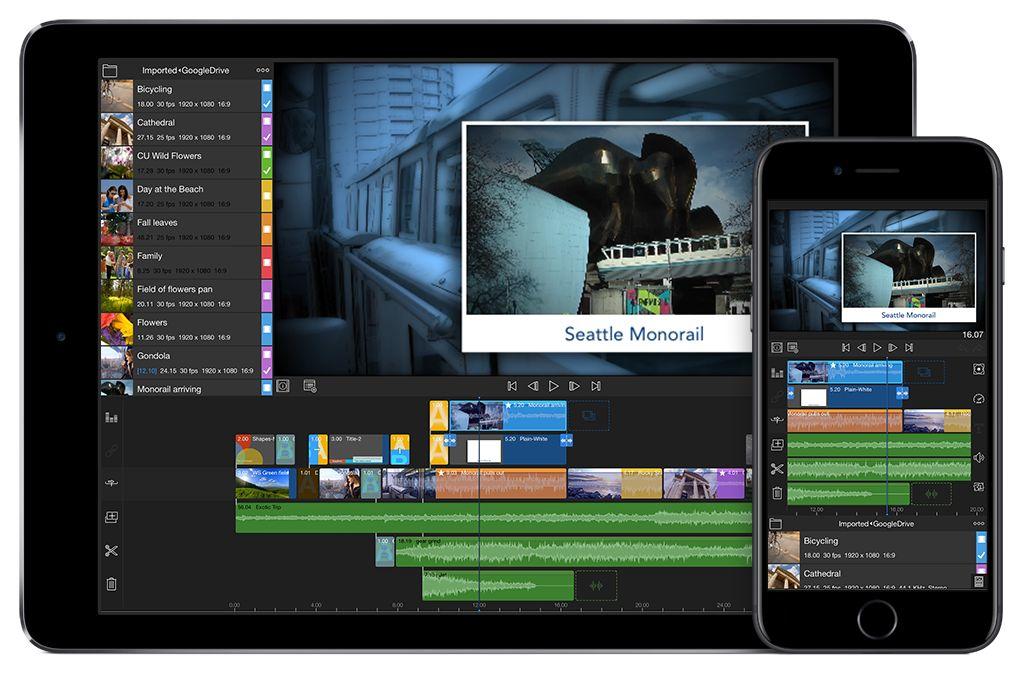 lumafusion video editing iPhone en iPad