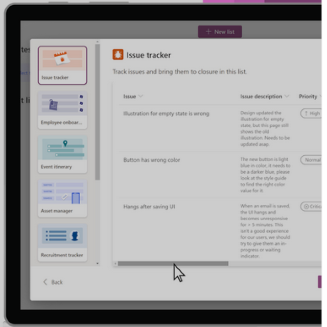 Review Microsoft Lists: recording and structuring all kinds of data Review Microsoft Lists: recording and structuring all kinds of data