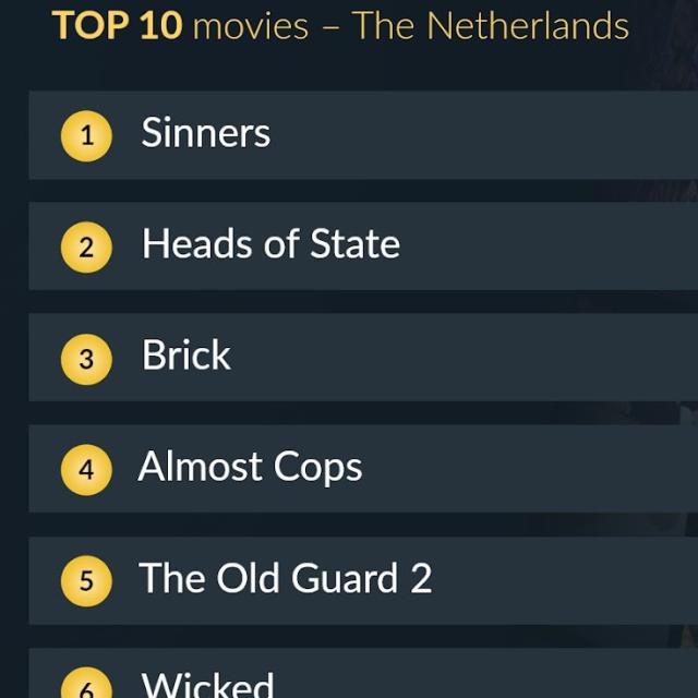 Top 10 streaming films and series 7 to July 13, 2025 If you feel like a beautiful film and/or series, look here on Pcactive.nl for the top 10 most popular streaming series and films from the past week (July 7 to July 13) in the Netherlands. See which popular film or series you may have missed on, for example, Netflix, Disney+, Viaplay or Prime Video and then you don’t have to look for everything to watch something fun, interesting or exciting. Top 10 streaming films and series 7 to July 13, 2025 If you feel like a beautiful film and/or series, look here on Pcactive.nl for the top 10 most popular streaming series and films from the past week (July 7 to July 13) in the Netherlands. See which popular film or series you may have missed on, for example, Netflix, Disney+, Viaplay or Prime Video and then you don’t have to look for everything to watch something fun, interesting or exciting.