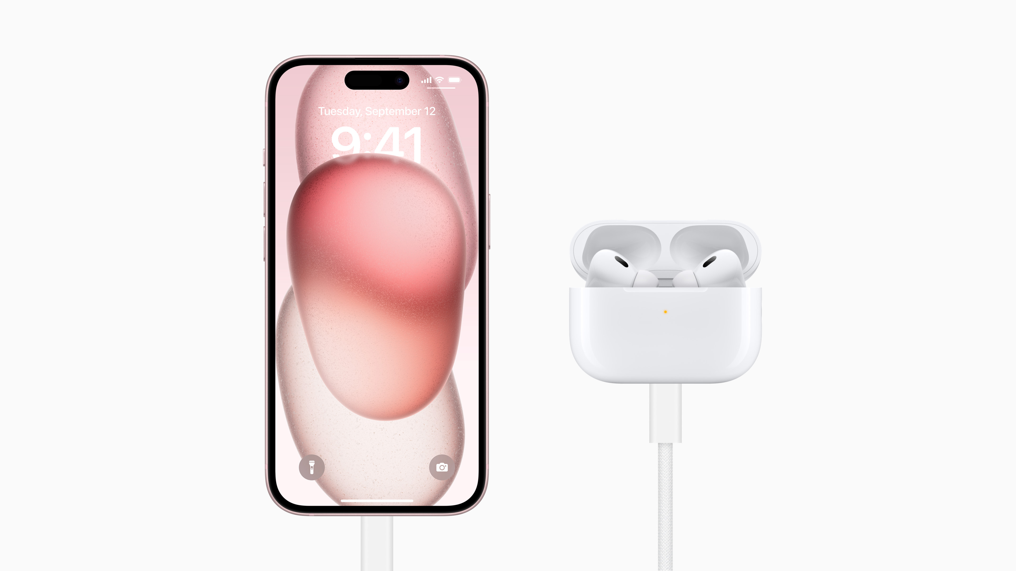 Apple AirPods Pro 2nd gen USB C connection demo 230912