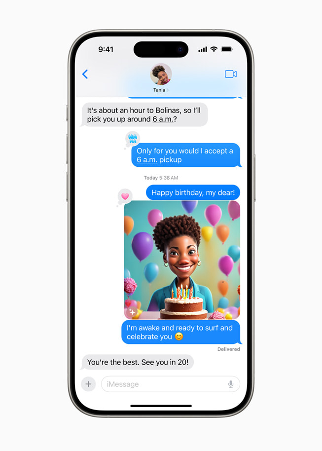 Apple WWDC24 iOS 18 Apple Intelligence Image Playground playground