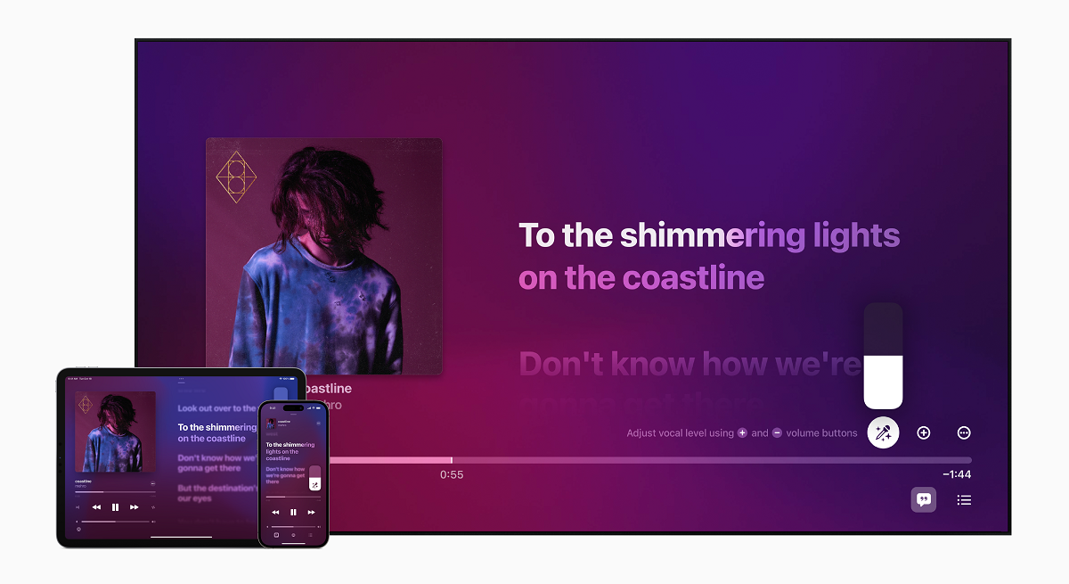 Apple Music Sing hero 1 slider