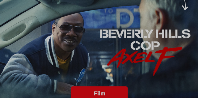 Axel F Beverly Hills Cop Netflix juli 2024