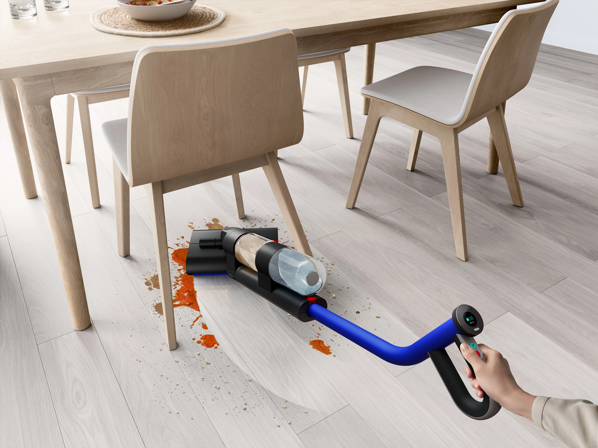 Dyson WashG1 vloer onder tafel online