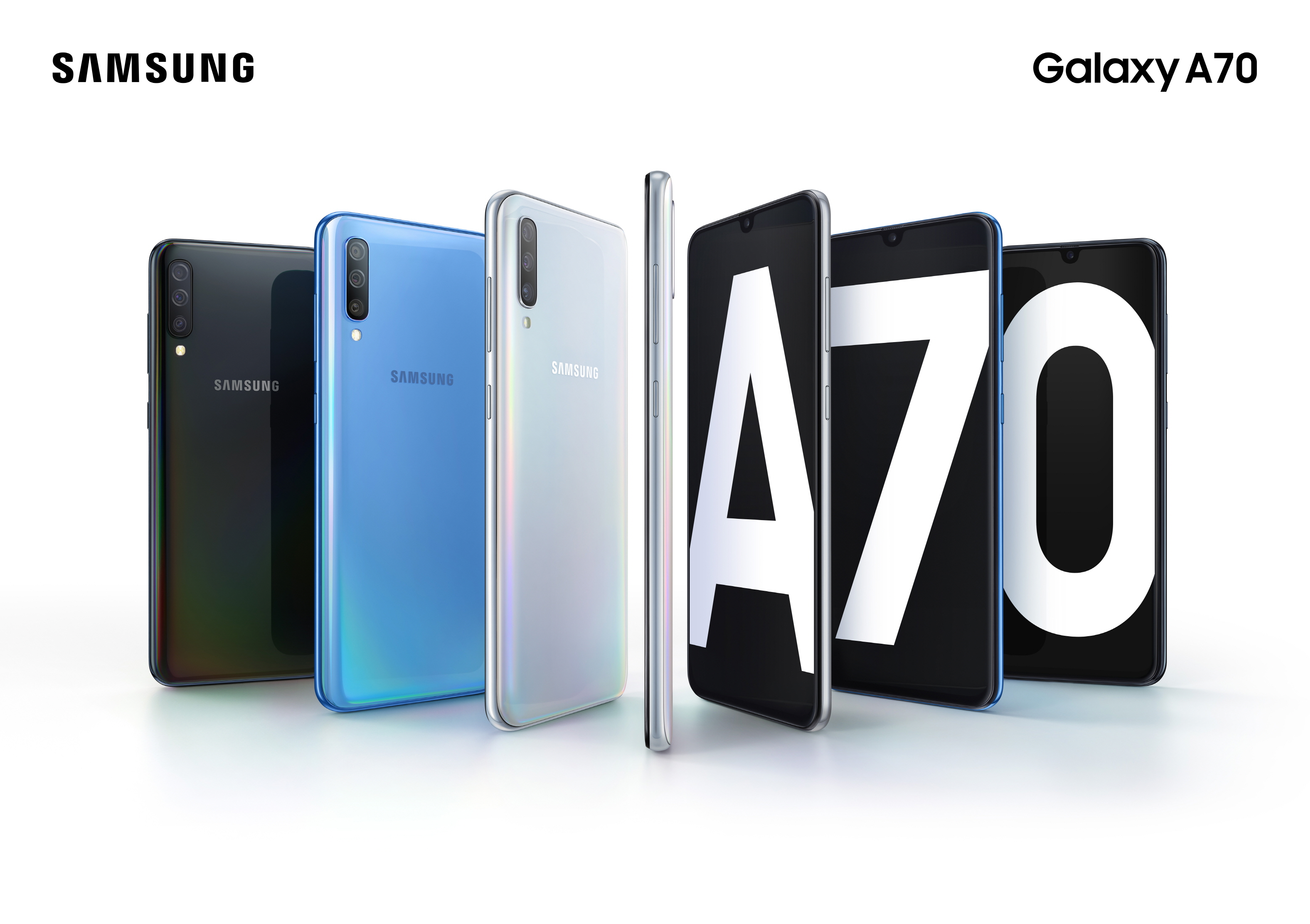 Galaxy A70 Product KV artikel en in artikel