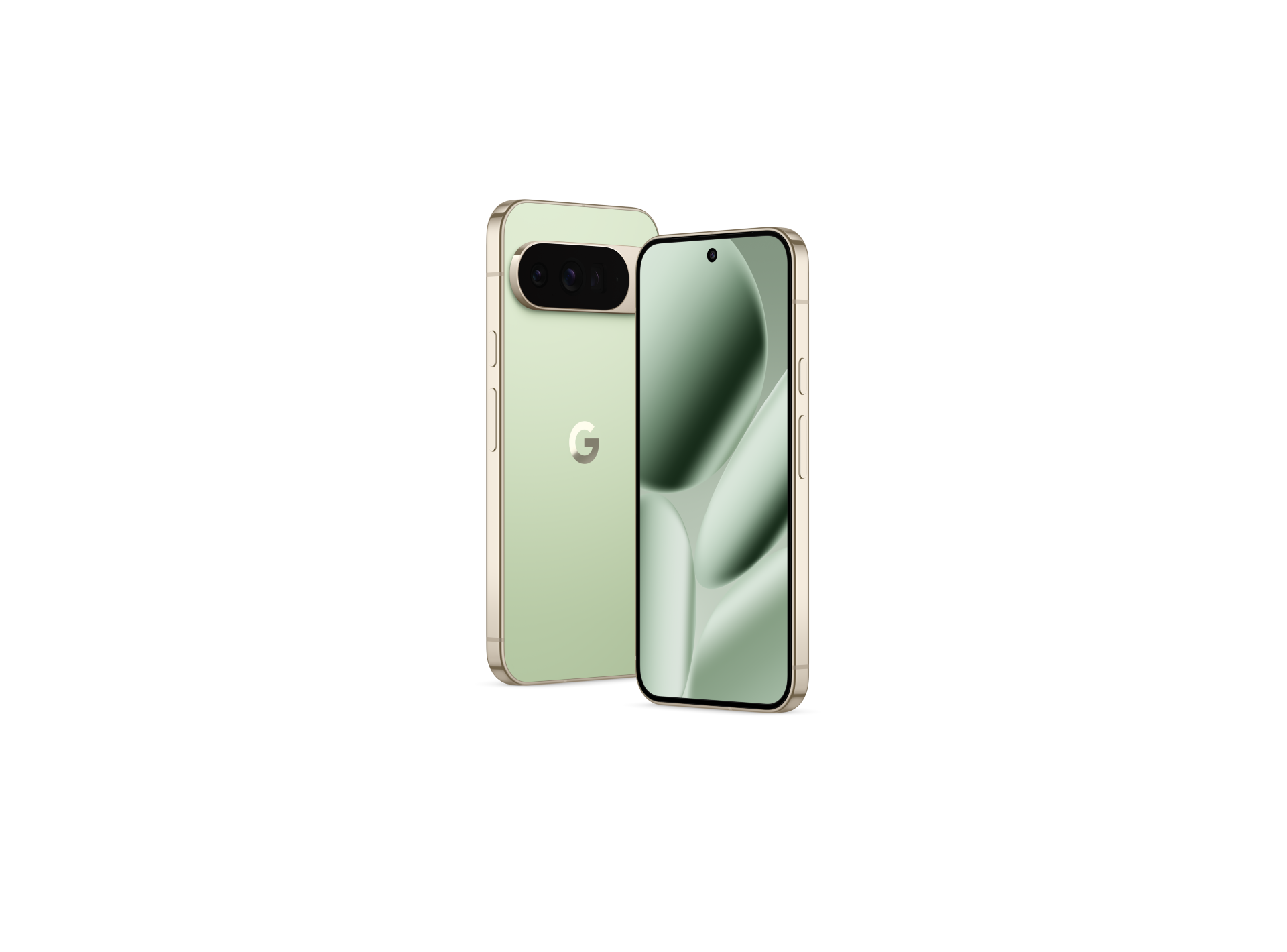 Google Pixel 10 Pro XL Jade Front Back Pcactive.nl