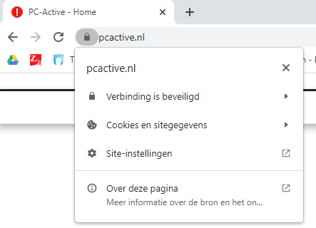 HTTPS slot pcactive.nl kader echt