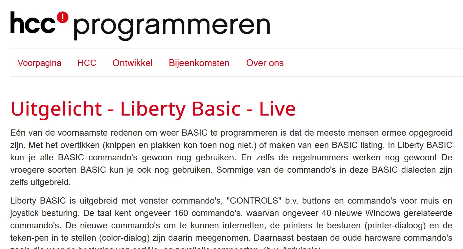 Liberty Basic