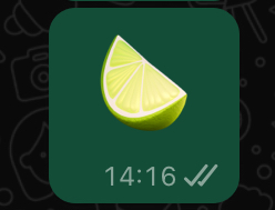 Limoen emoji 