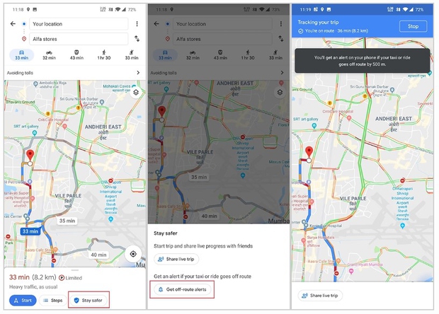 Maps waarschuwt voor malafide taxichauffeurs