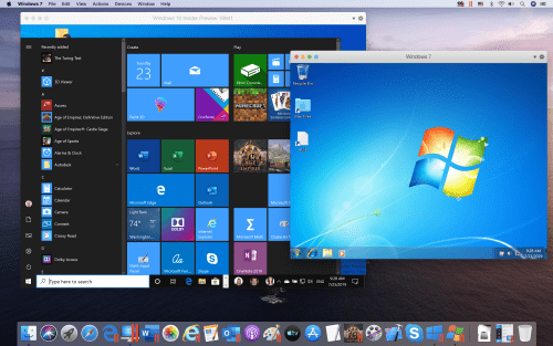 Parallels Windows 2