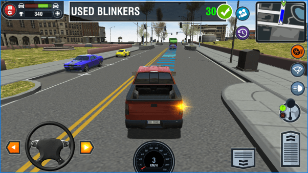 Car Driving School Simulator liggend 2