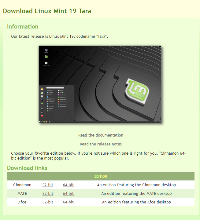 01 Workshop Linux Mint
