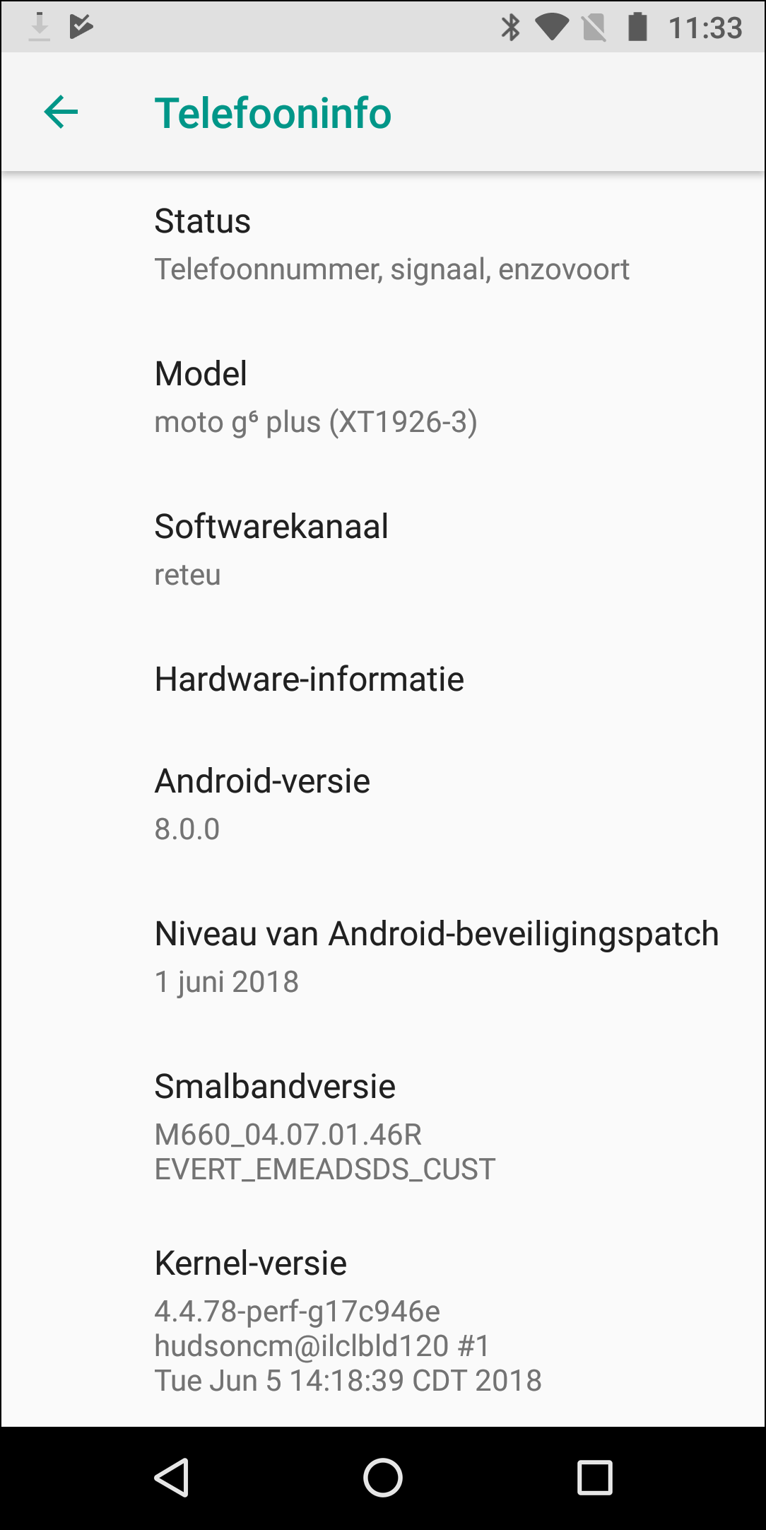 Androidversie 2