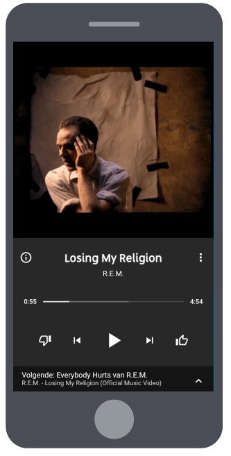 YouTube Music camera