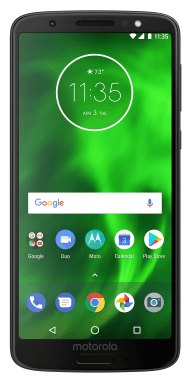 motoG6 NA black Frontside small