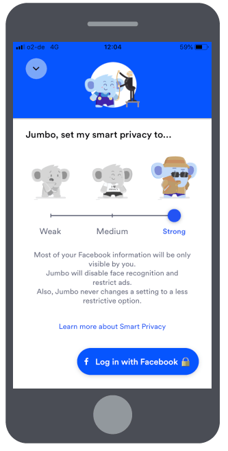 Jumbo Privacy Assistant staand camera