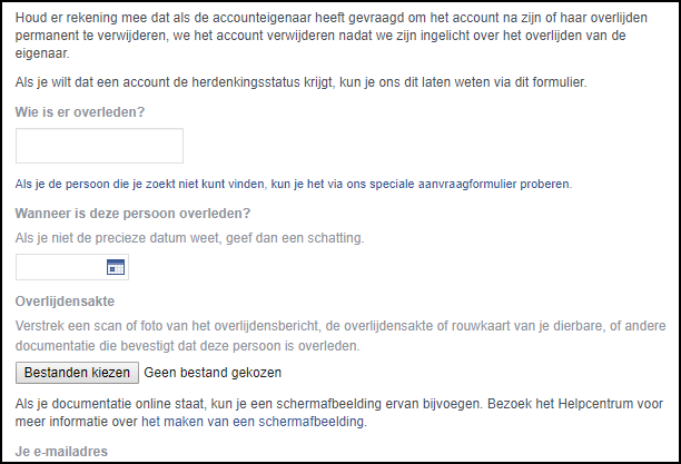 3 Social media na overlijden 2