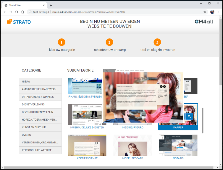 1 STRATO Sitebuilder 2