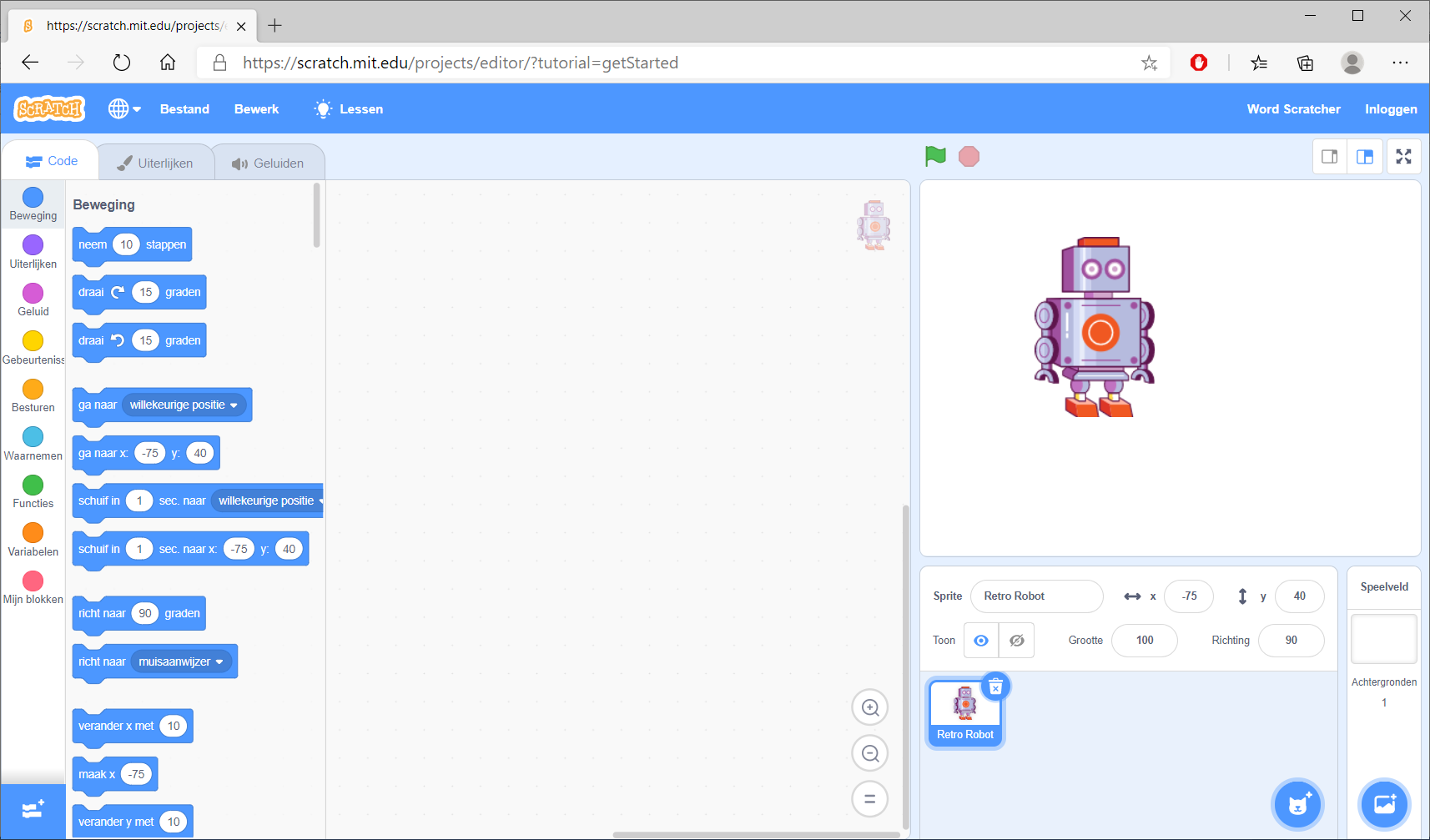 Scratch Chatbot afbeelding 1