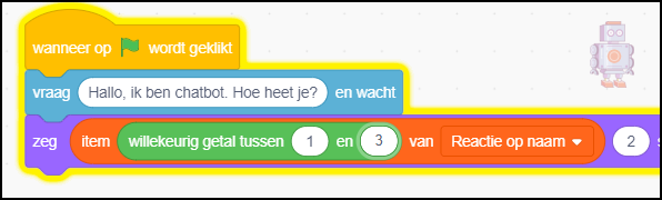 Scratch Chatbot afbeelding 5a