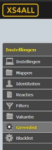 XS4ALL Greenlist