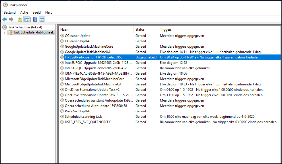 screenshot Windows 20H2 probleem 2 2