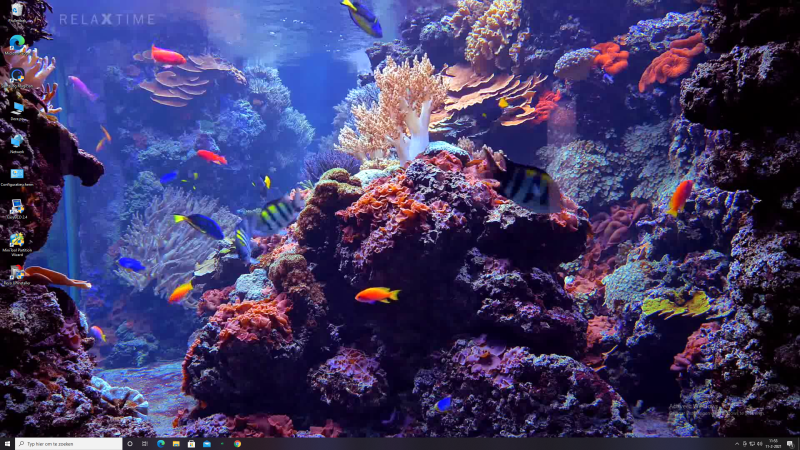 Screenshot aquarium wallpaper
