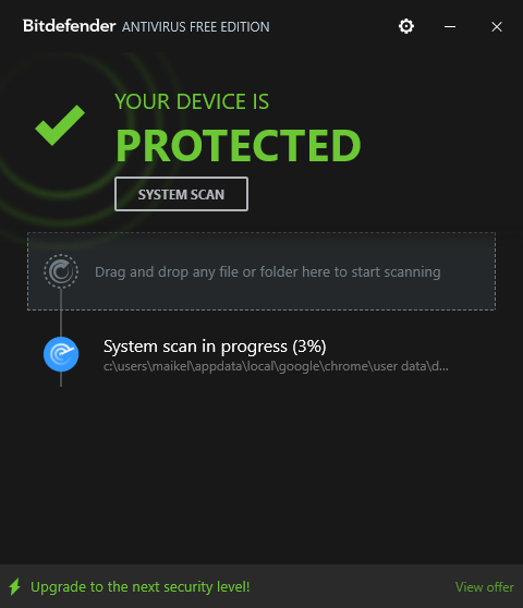 Bitdefender Antivirus Free Edition