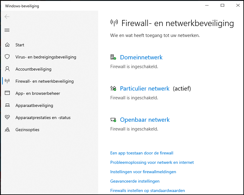 10 Firewall en netwerk 2