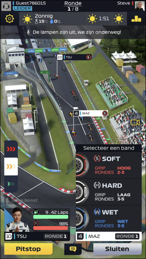 F1 Clash Car Racing Manager 2