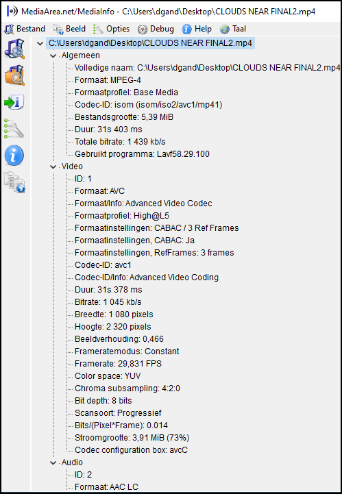 mediainfo 2