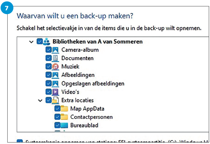 Back up maken 7 2