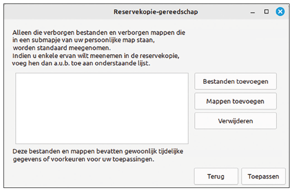 5 Eventuele toevoegingen verborgen bestanden 2