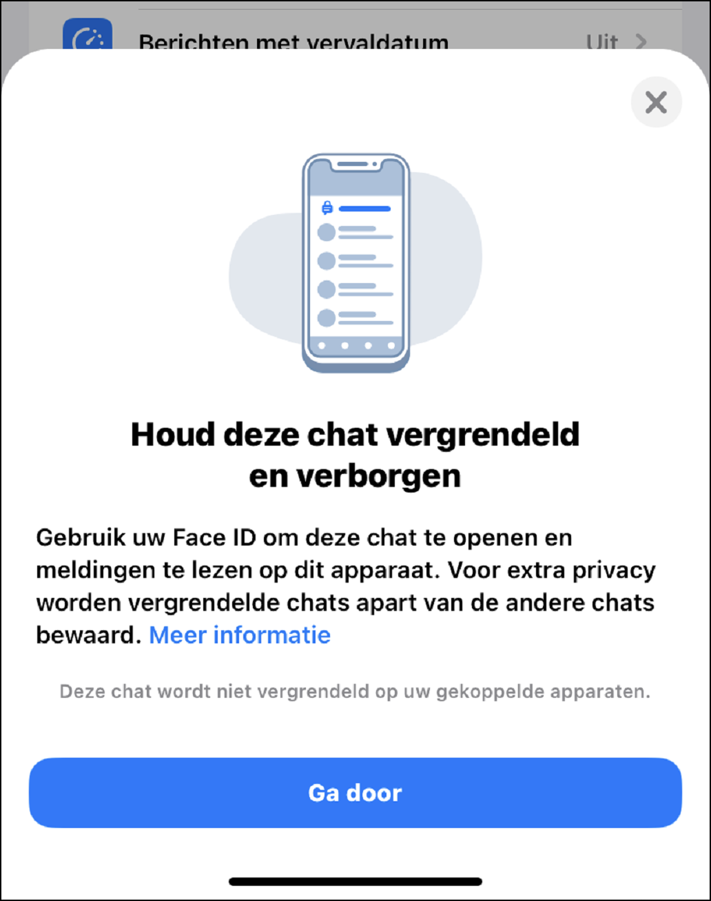 WhatsApp chatvergrendeling 2