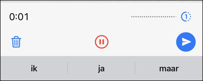 WhatsApp spraakbericht 1 2