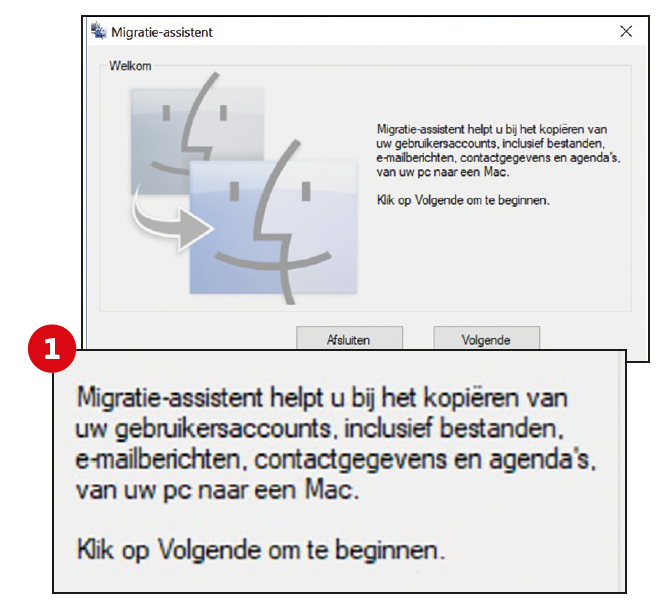 Mac overstappen stap 1 2