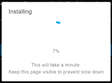 Minuut installeren 2