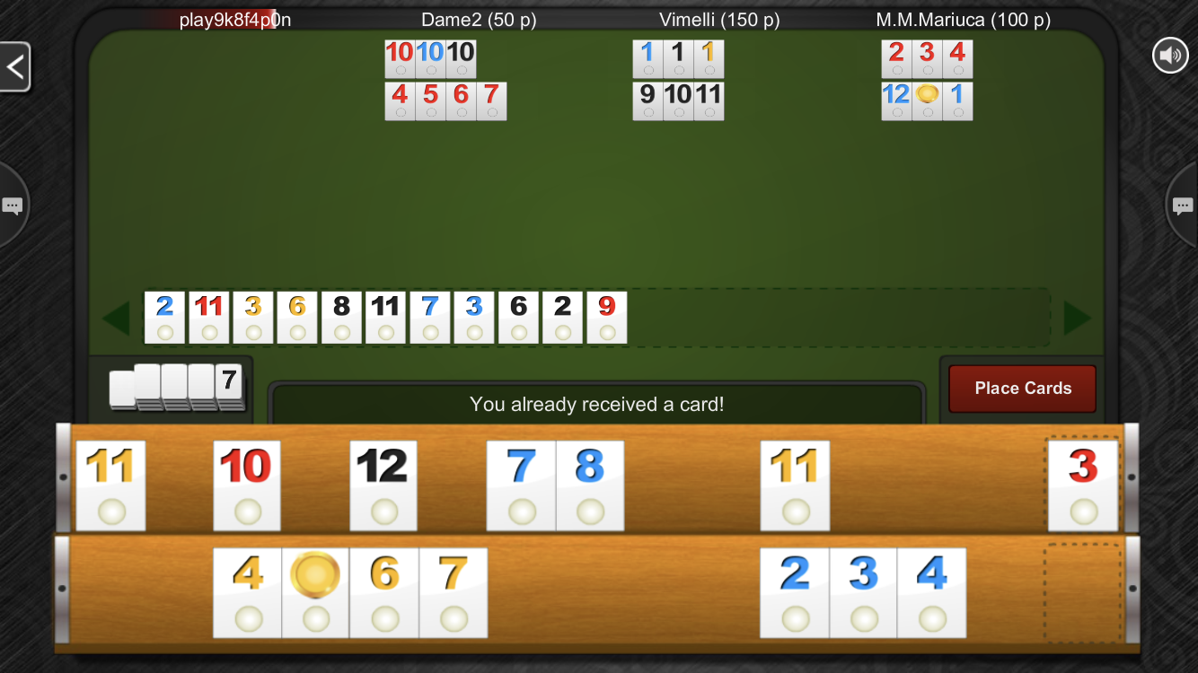 Rummy 45 Remi Etalat