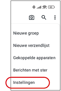 Naar instellingen gaan 2