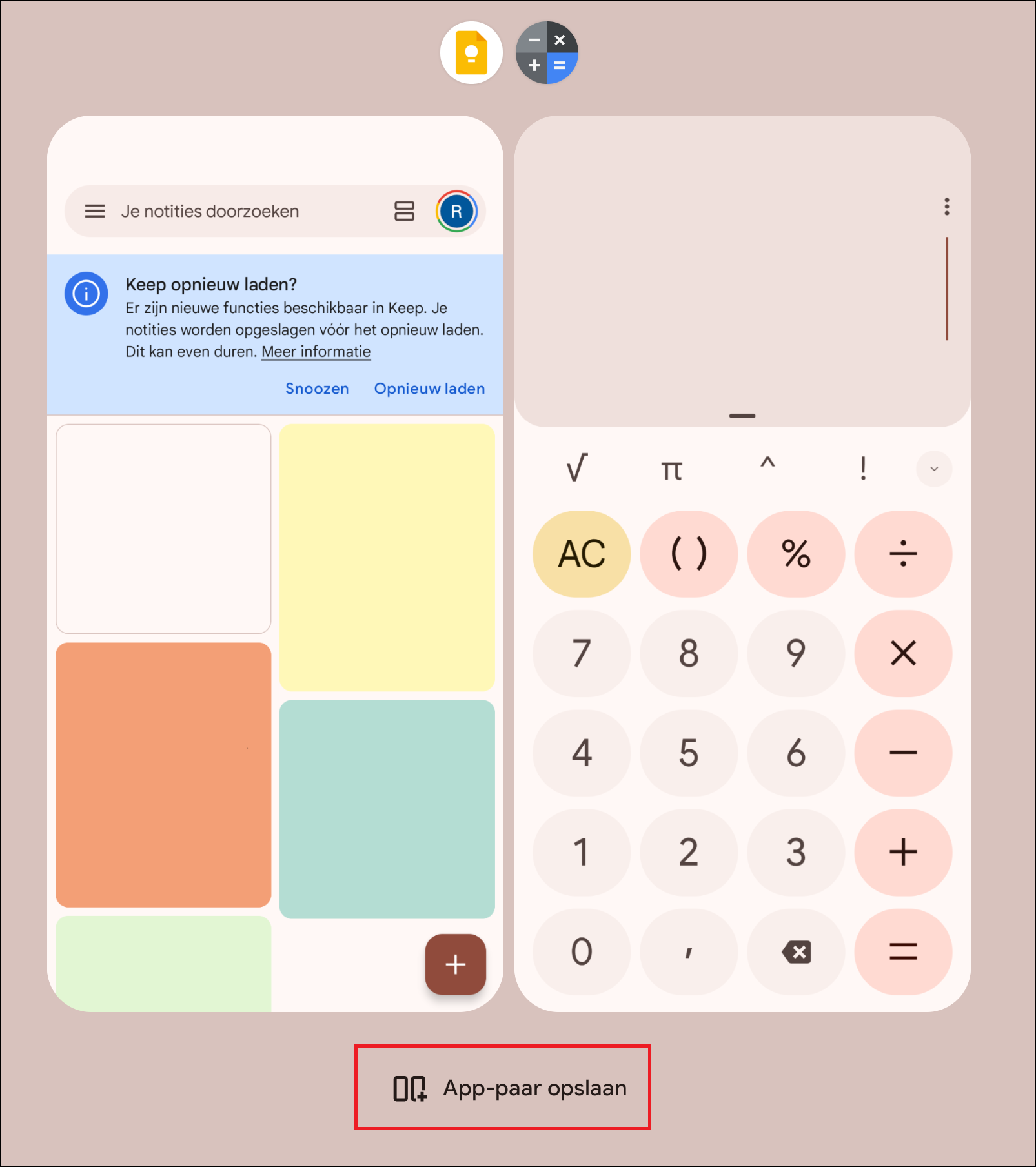 App Pair Save Android 15 1
