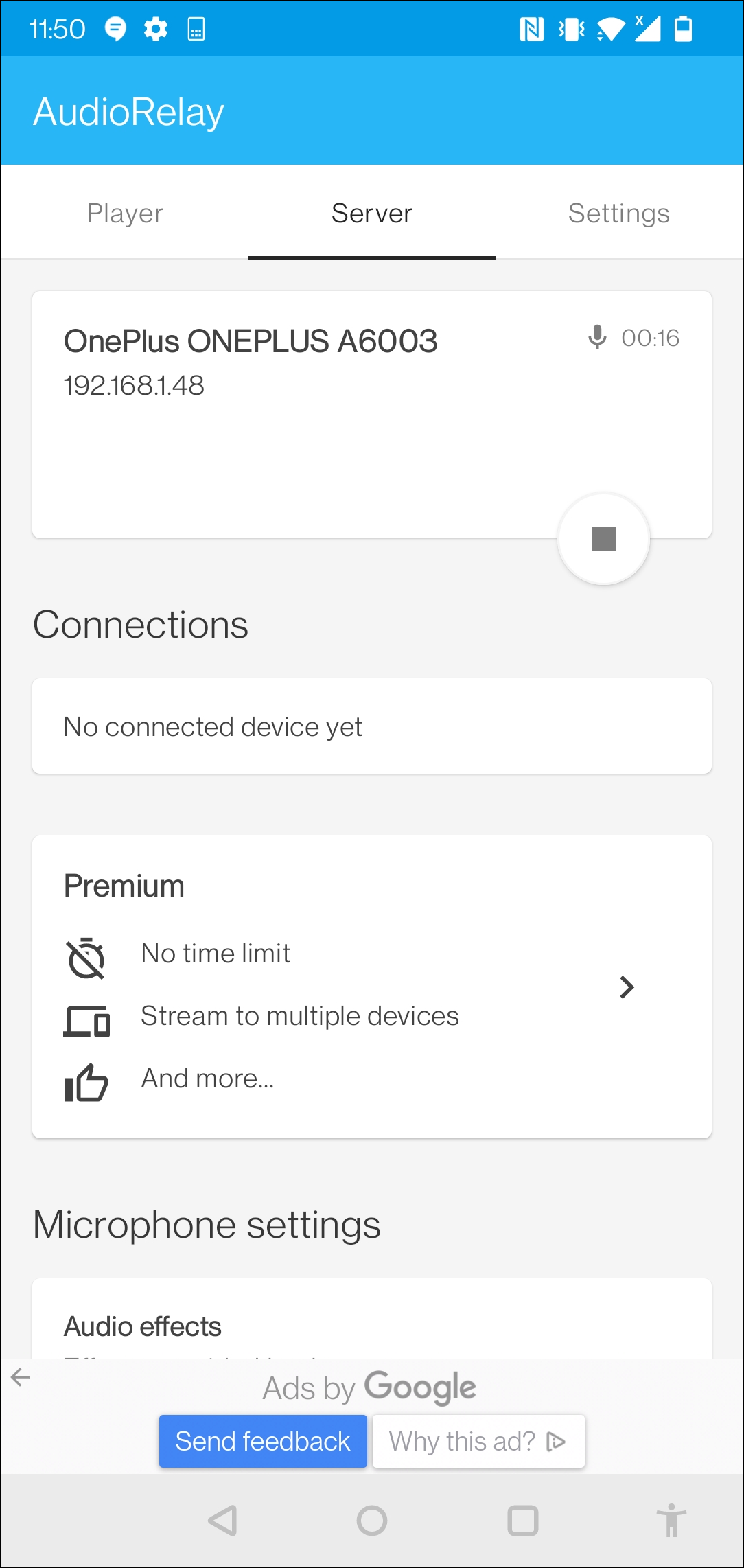 Review Audiorelay: connection between computer and your Android phone