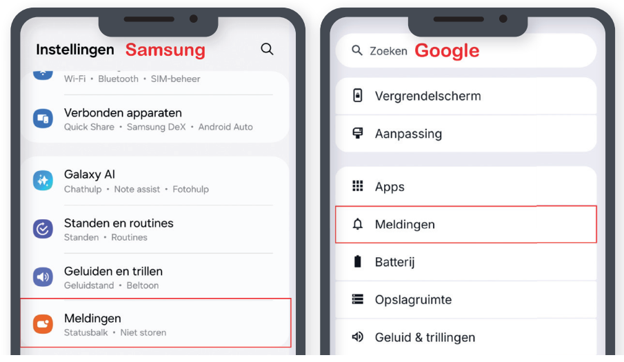 Sensitive contents Hide notifications on your smartphone