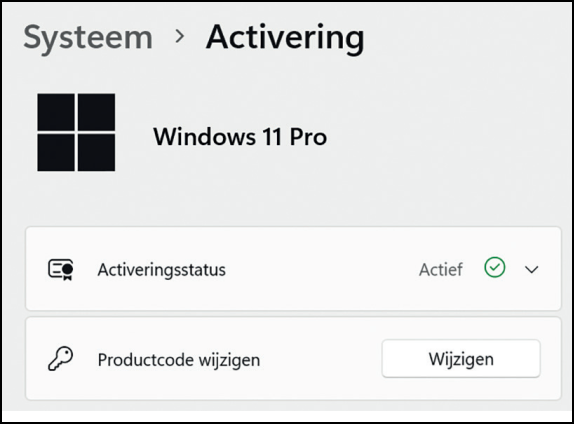 installatie