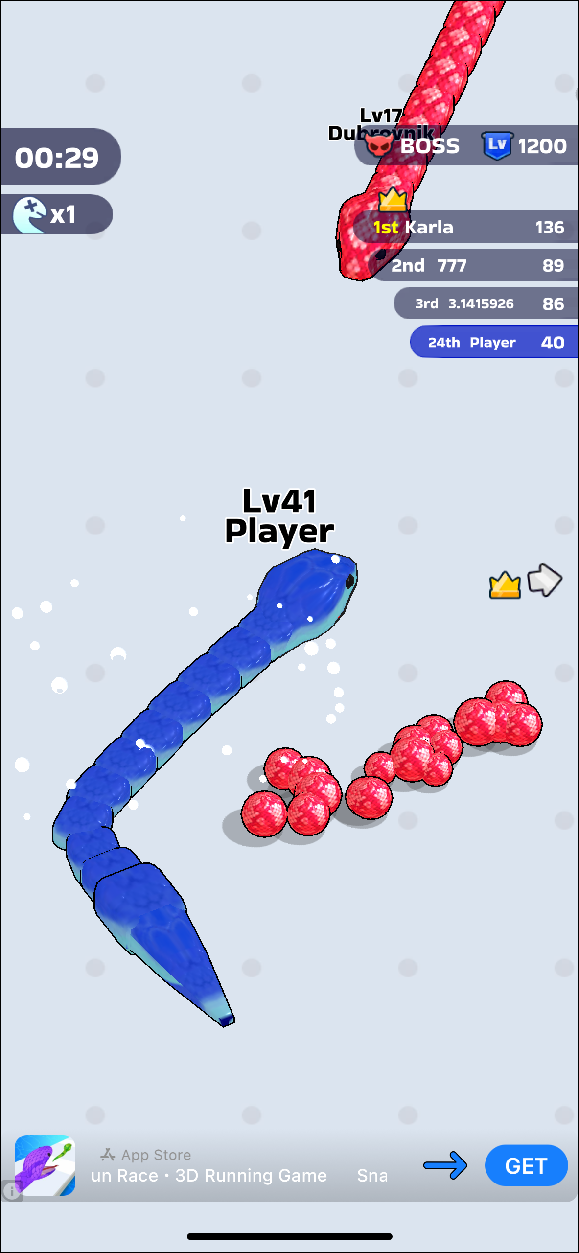 Review Snake Clash!: Snake Fights