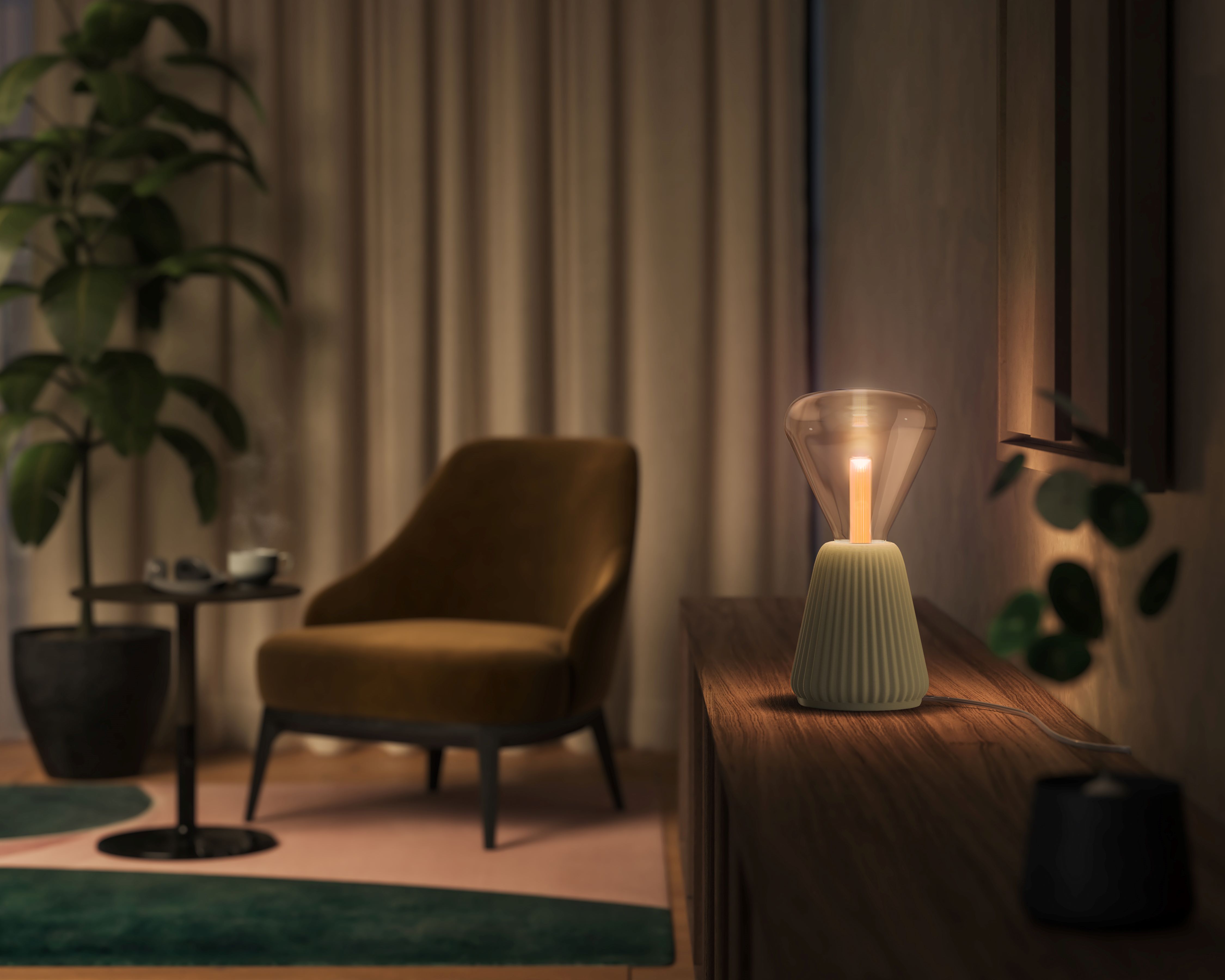 Philips Hue 3D table lamp lifestyle online