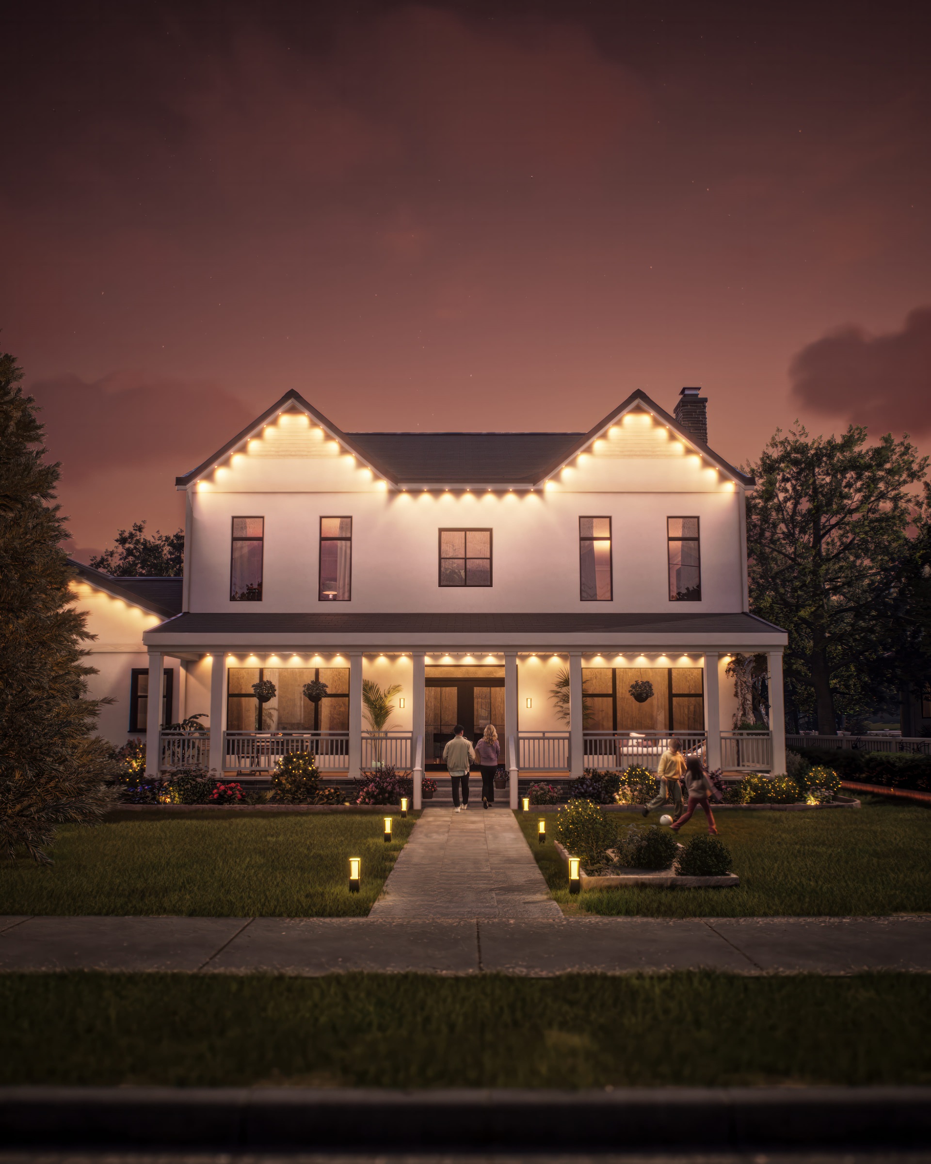 Philips Hue Festavia permanent strin lights pcactive.nl Rob Coenraads