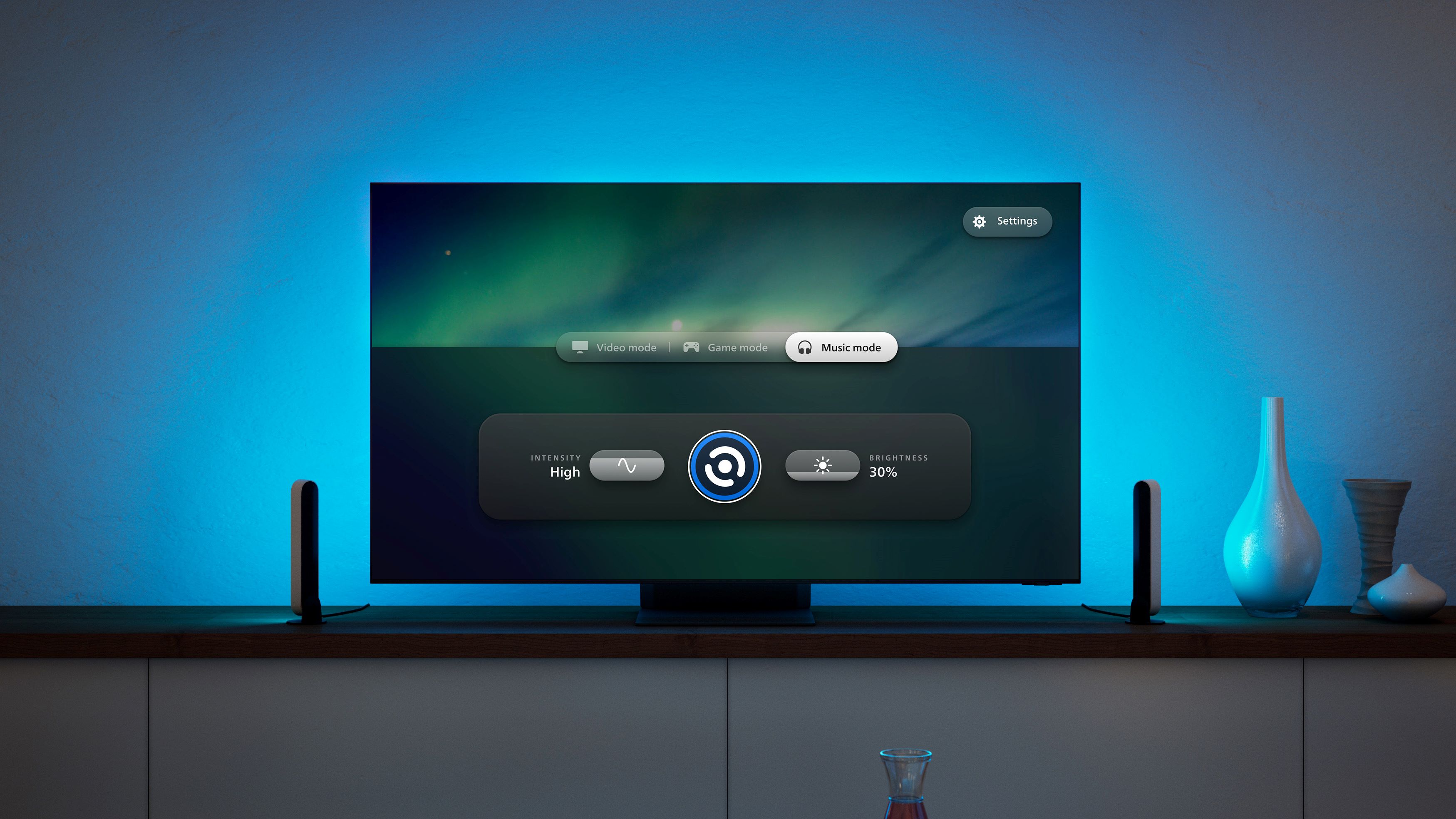 Philips Hue Sync TV app Music Mode