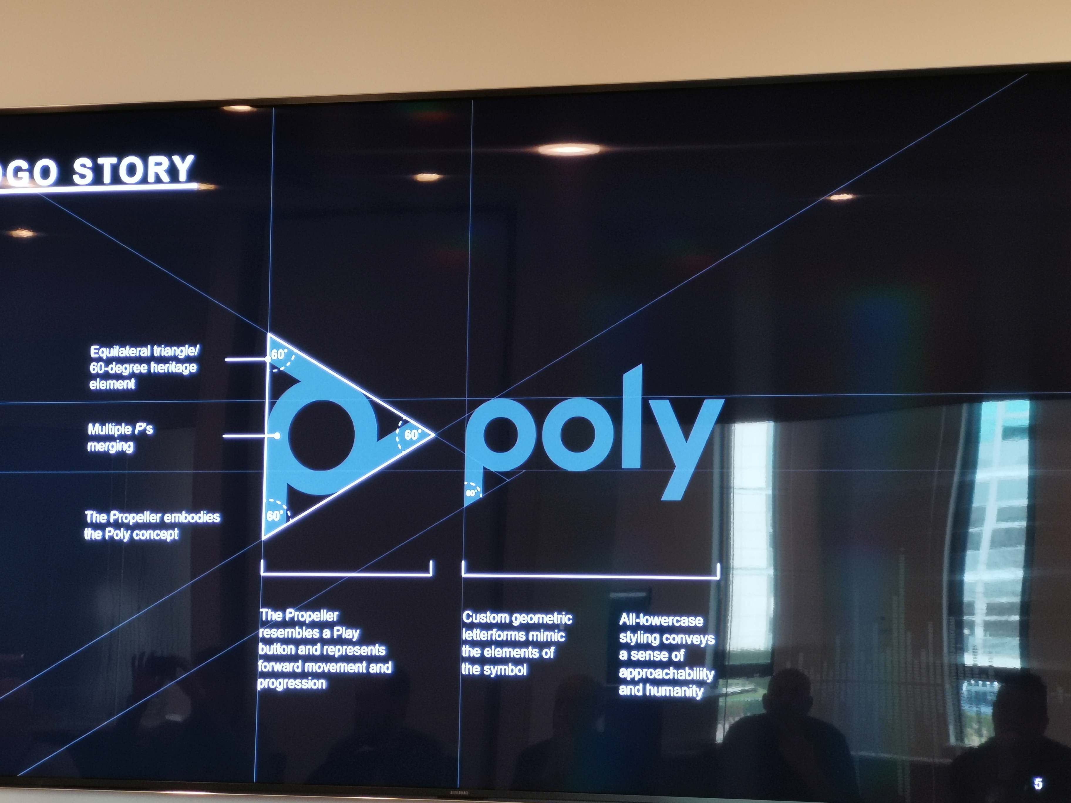 Poly logo in art