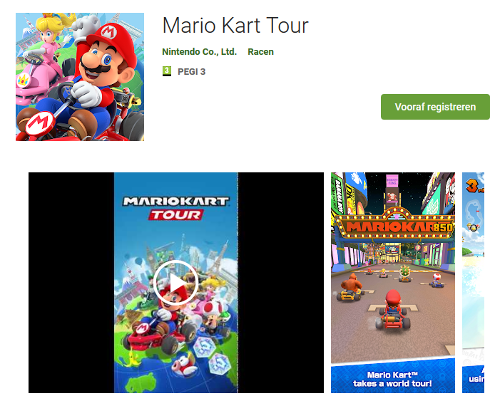 Screenshot 2019 08 27 Mario Kart Tour Apps op Google Play artikel